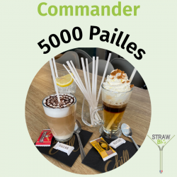 5000 Bio Compostable Straws...